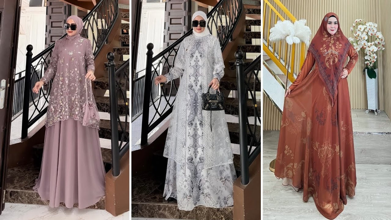 30+ MODEL GAMIS DRESS  ELEGAN PREMIUM 2026 / Part 5