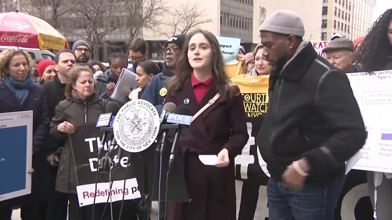Bail Reform Press Conference - Abby Stein for JFREJ