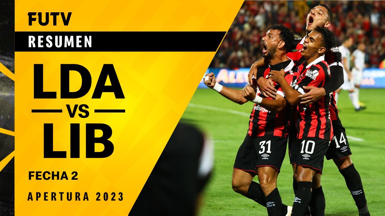 Resumen: Alajuelense 3-3 Liberia / Jornada 2 / Apertura 2023