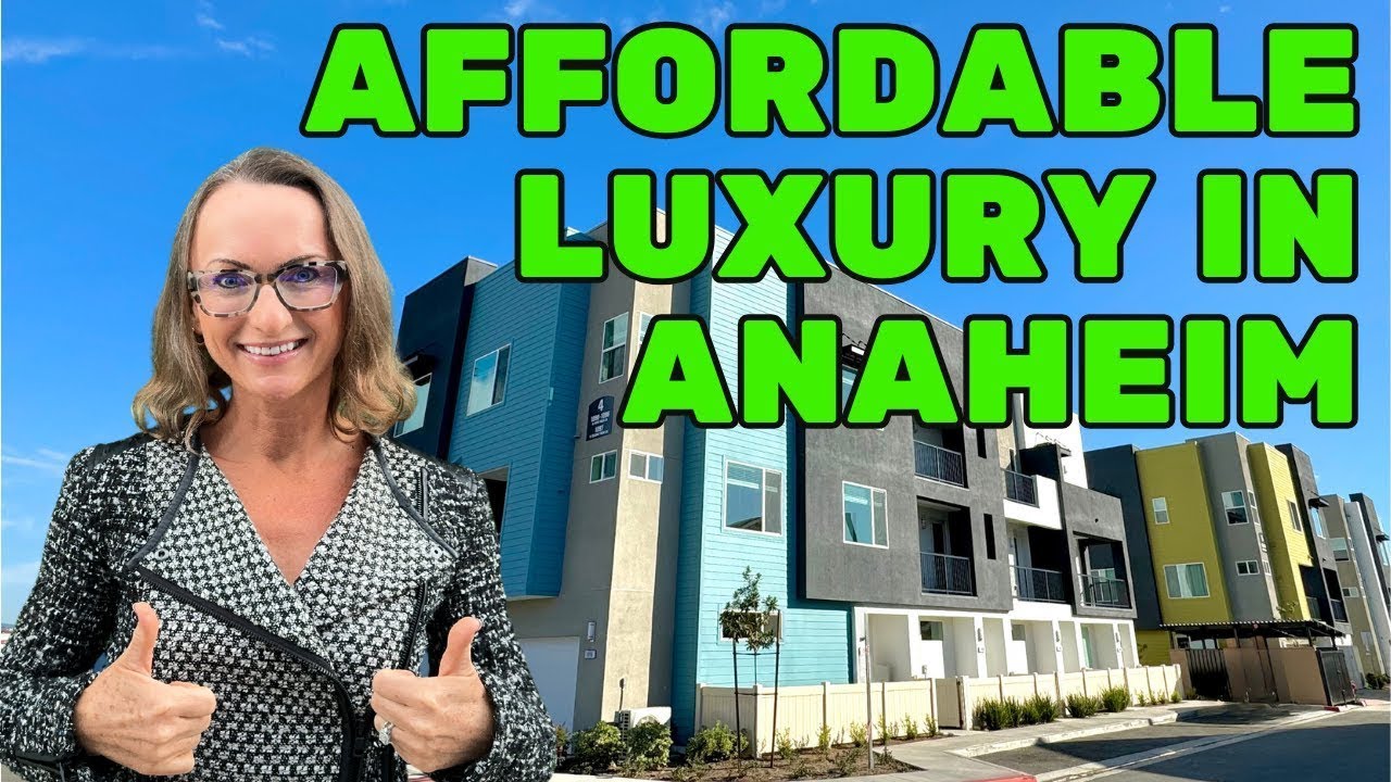 AFFORDABLE LUXURY: Touring Brand New Home In Anaheim, CA - Top 10 Cities To Live In California!