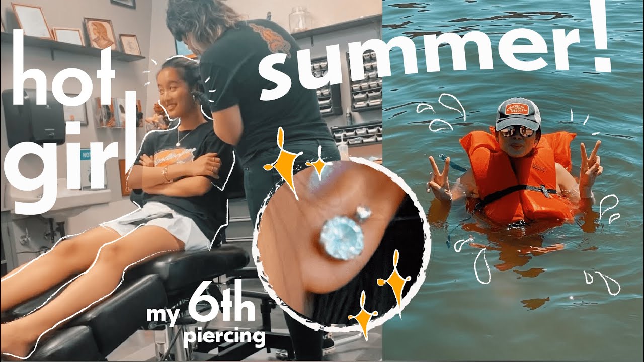 getting my sixth(!?) piercing, unboxing an ipad, & starting new hobbies!!! 💌 digital diaries 10
