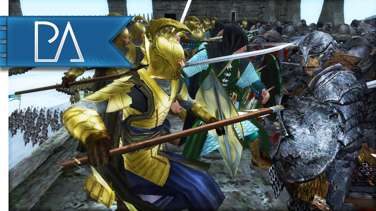 ELVES UNDER SIEGE - Third Age Total War Gameplay