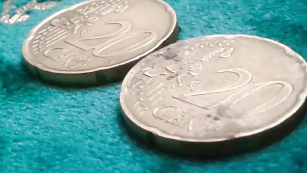 👉€10.000👈for this not that.Rare Coin Defect Italian of 20 euro cent 2002 Moneta Valore di Errore