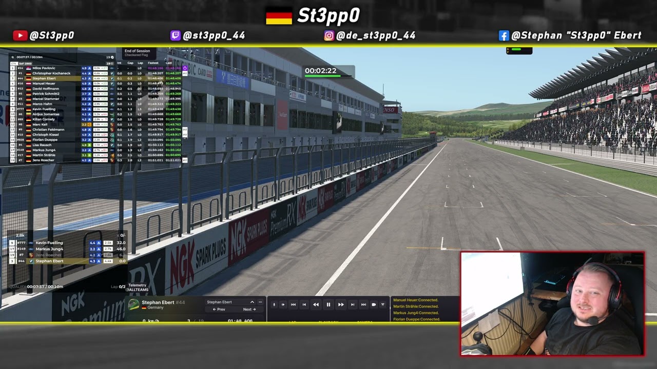 GHD GT4-Cup S1 2025 - Race 1 - Fuji - Onboard #44 - S.Ebert - BMW M4 GT4