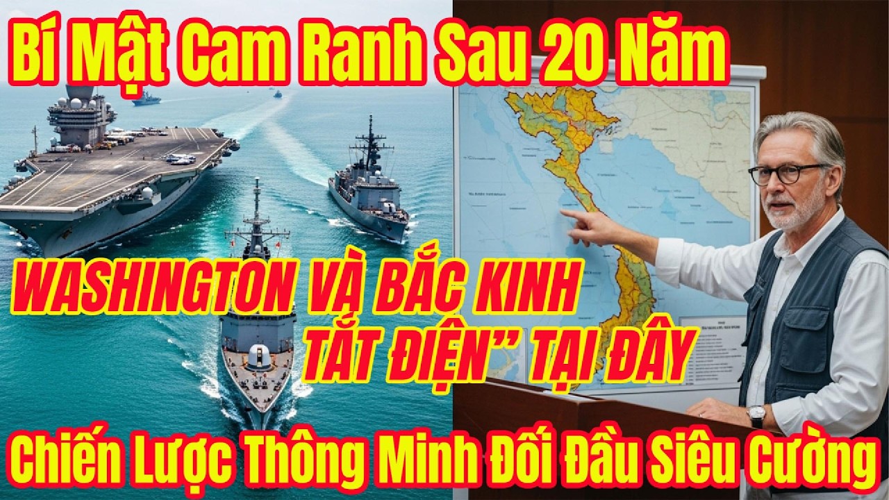 Bí Ẩn Cam Ranh: Vì Sao Mỹ Và Trung Quốc Phải Tuân Theo Luật Việt Nam? Phân Tích Sốc Từ Giáo Sư Mỹ