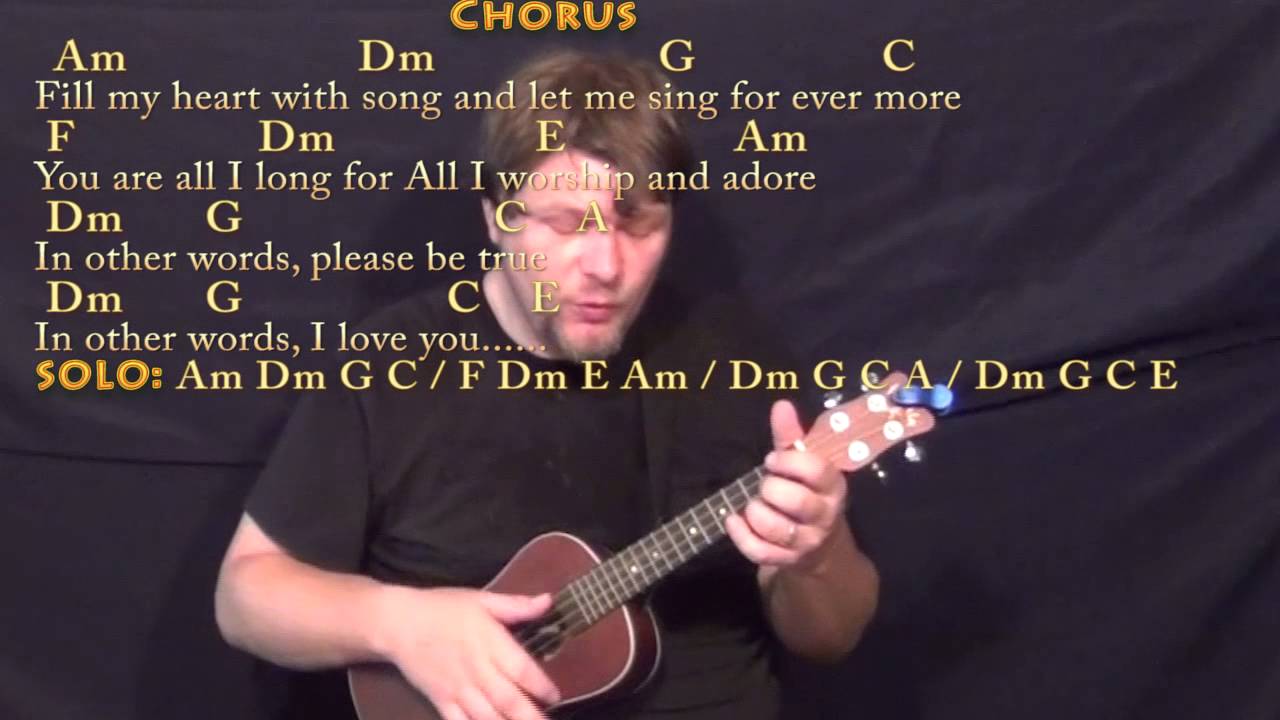 Fly Me to the Moon - Ukulele Cover Lesson with Chords/Lyrics