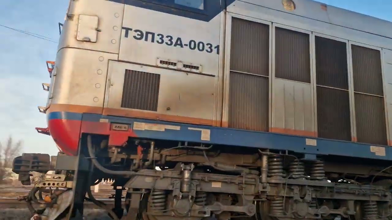 Отправление Talgo поезда №067 Оскемен-1 - Астана со станции Шар