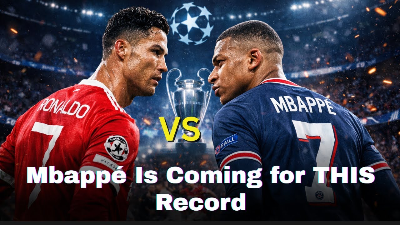Can Mbappé Catch Ronaldo in the Champions League?