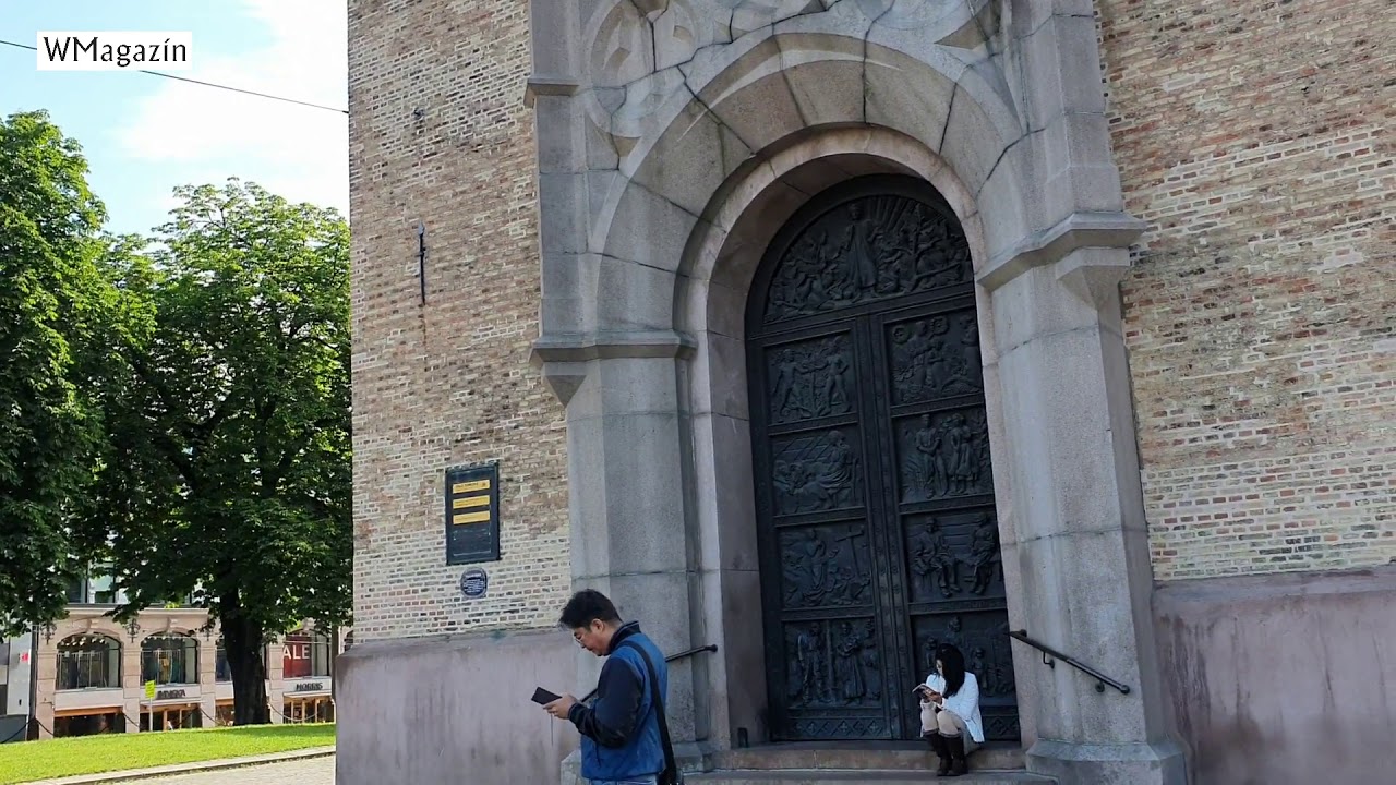 Catedral de Oslo Knut Hansum Oslo escenarios de los escritores Noruegos WMagaz&iacute;n   WMagaz&iacute;n