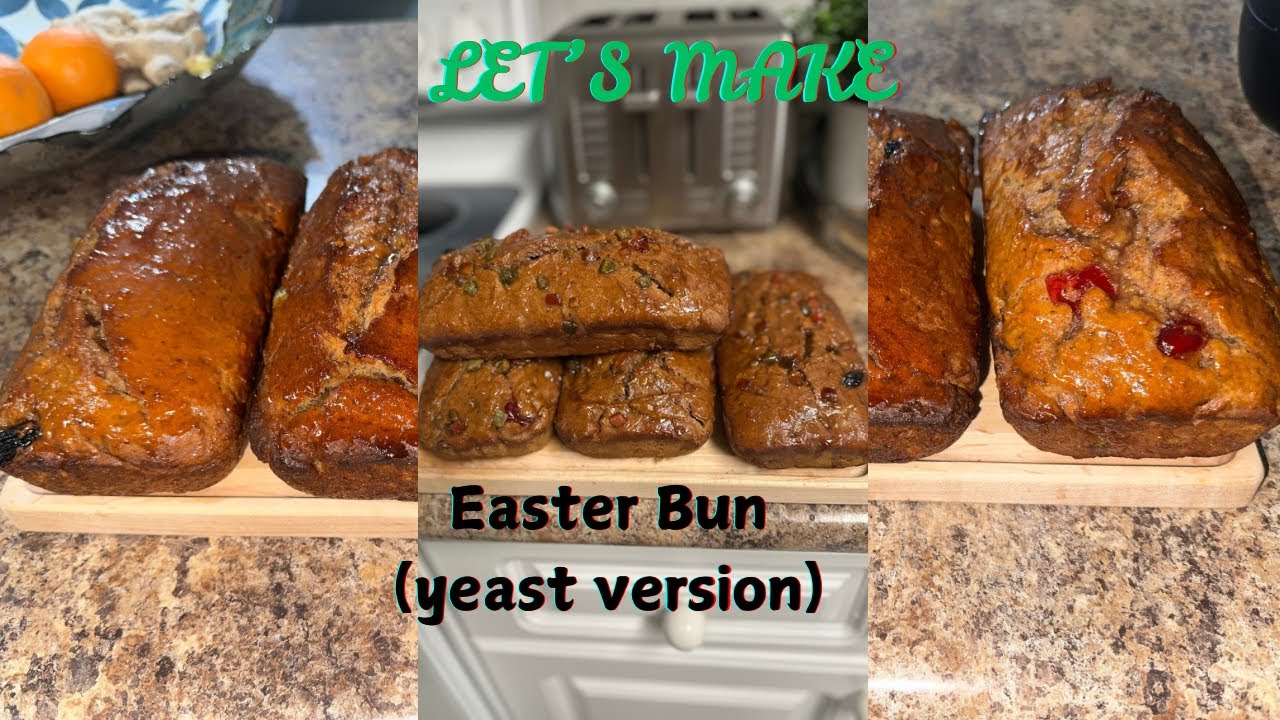 Jamaican Easter Bun ( yeast version)