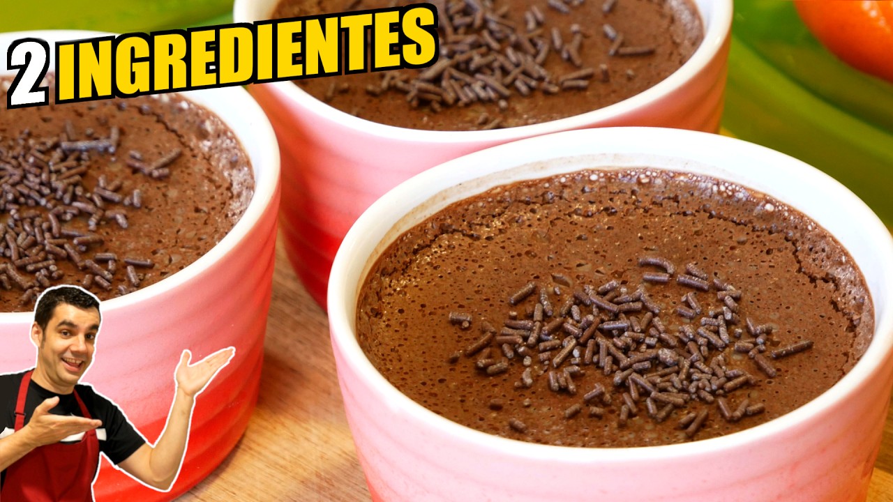 C&oacute;mo hacer mousse de chocolate f&aacute;cil, saludable y deliciosa