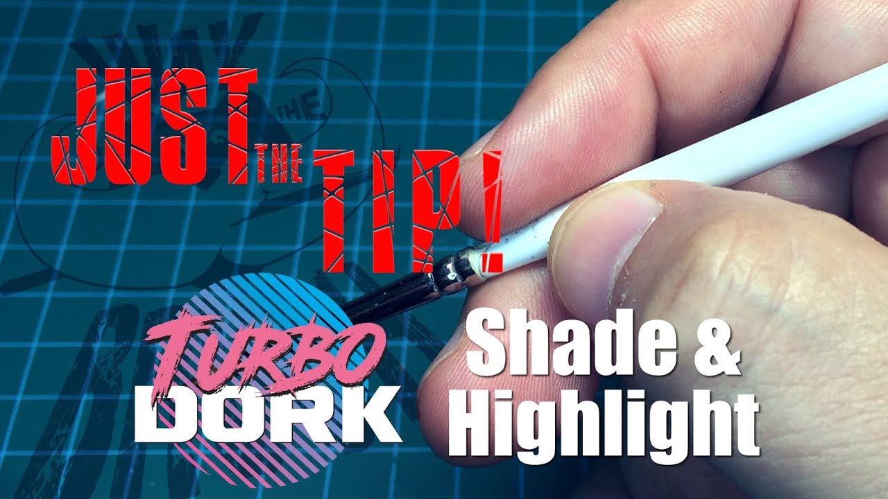 Just the Tip! - TurboDork Color Shift Paint -  Shading & Highlighting