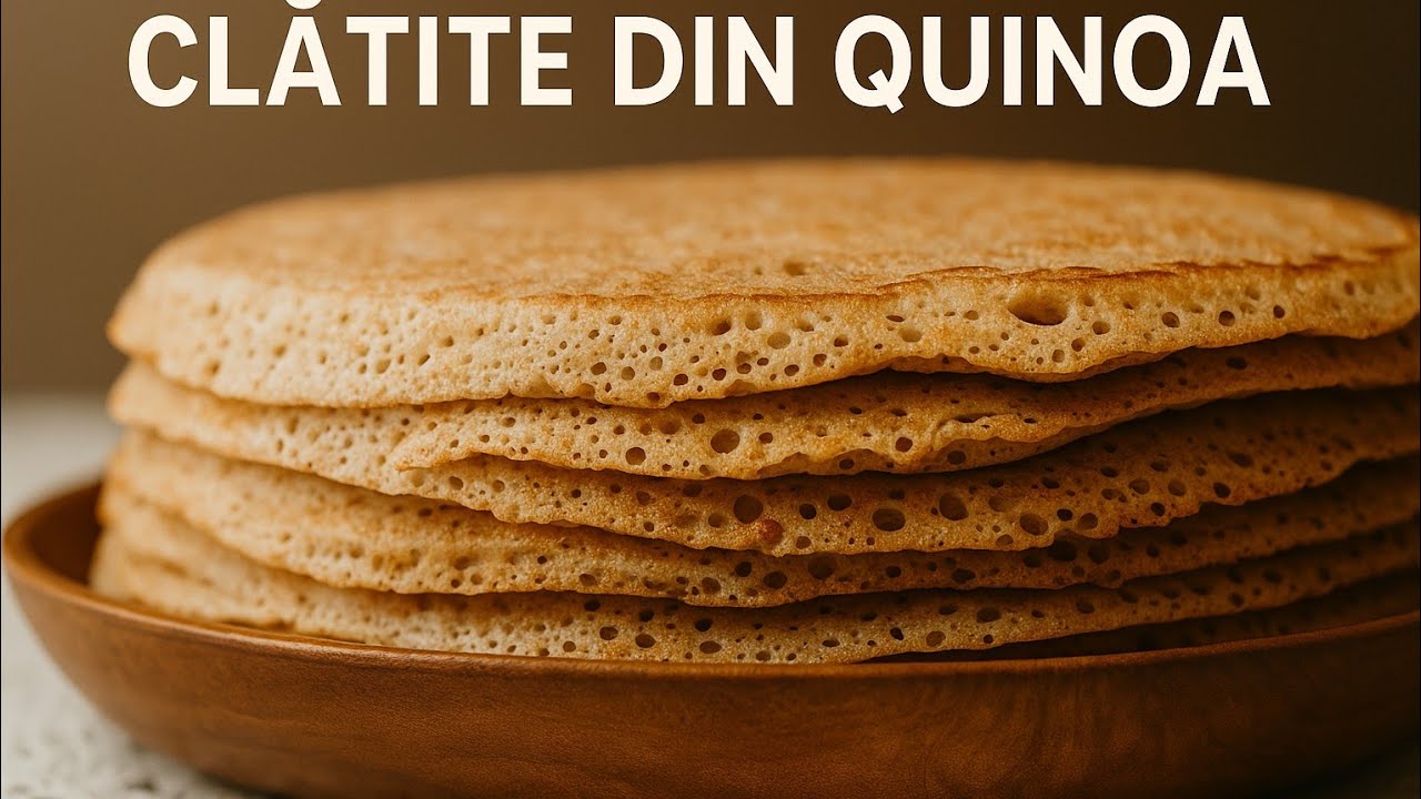 Clătite din Quinoa Fără Lapte și Ou | Rețetă de Post Sănătoasă și Ușor de Făcut