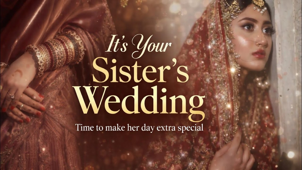 It’s Your Sister’s Wedding 💛✨ | It’s Her Day 🤍✨ | Emotional Wedding Mashup 2026
