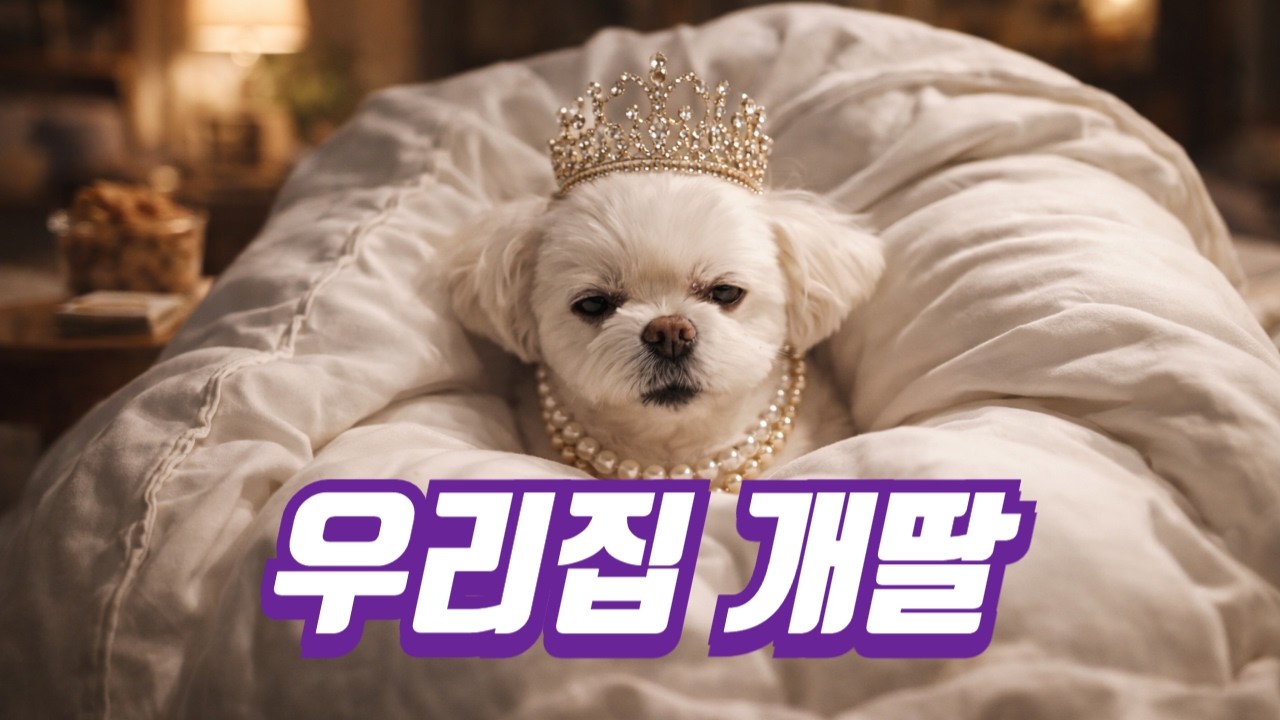 우리집 개딸 말랭이 | 새침한 공주님 같은 개딸 강아지 이야기 | 해방일지