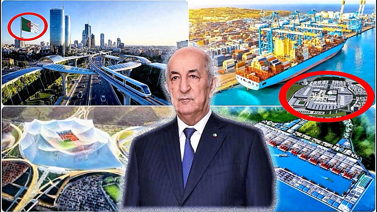 Ces 8 GÉANTS mégaprojets vont TRANSFORMER l'Algerie pour toujours .