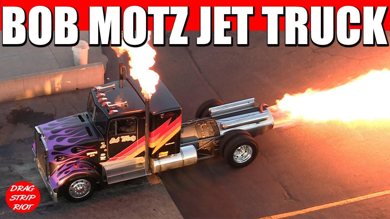 Bob Motz Jet Truck Drag Racing Northern Nationals