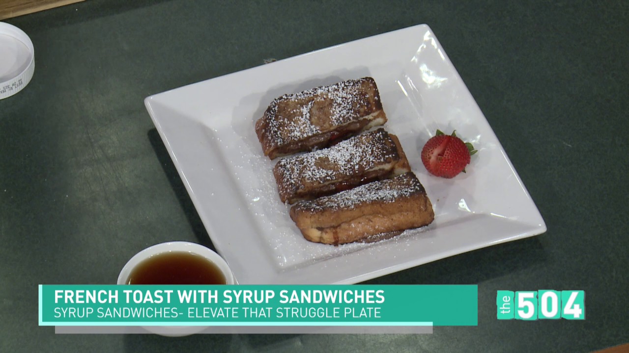 Elevate That Struggle Plate: Syrup Sandwiches