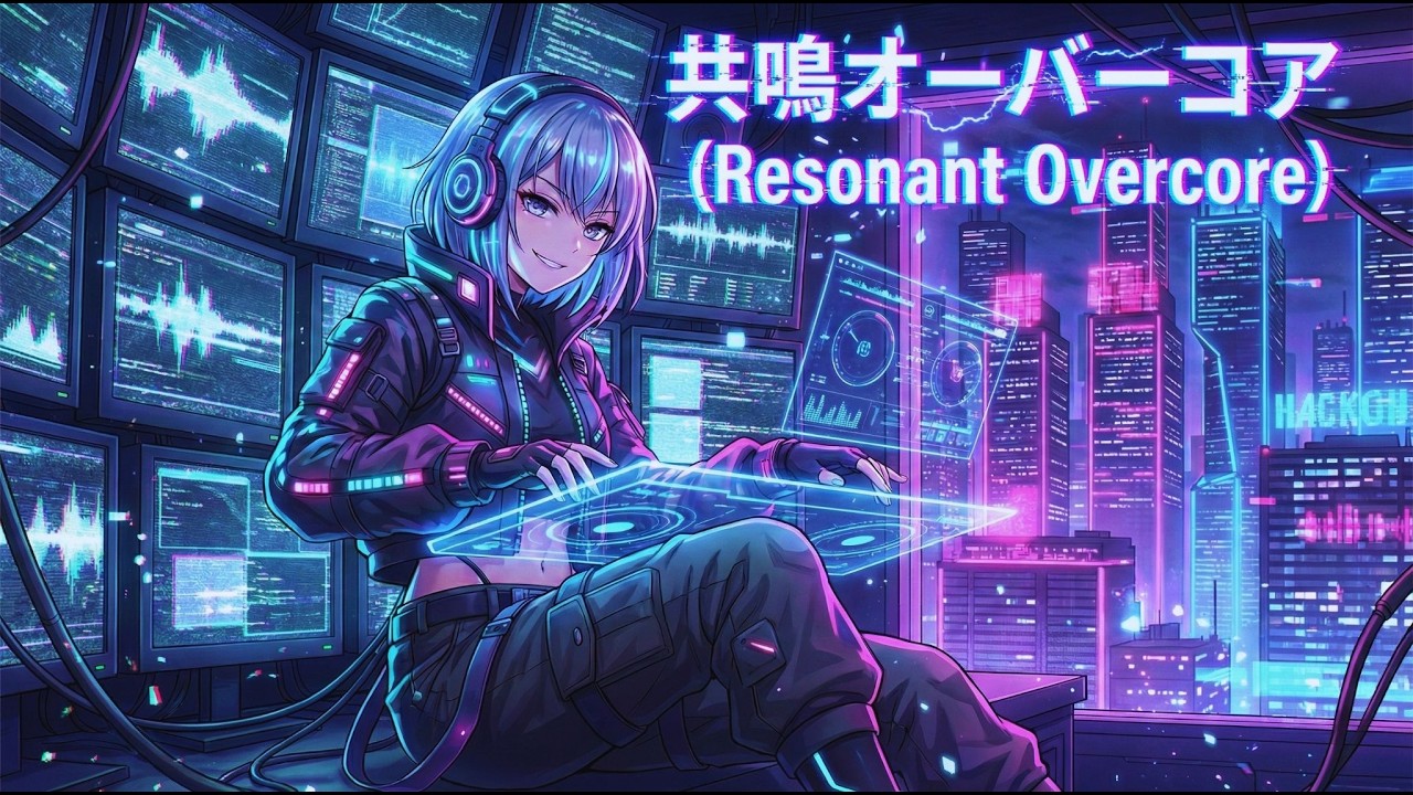 0と1の境界線を超えて。新時代のサイバーパンク・アンセム『Resonant Overcore』