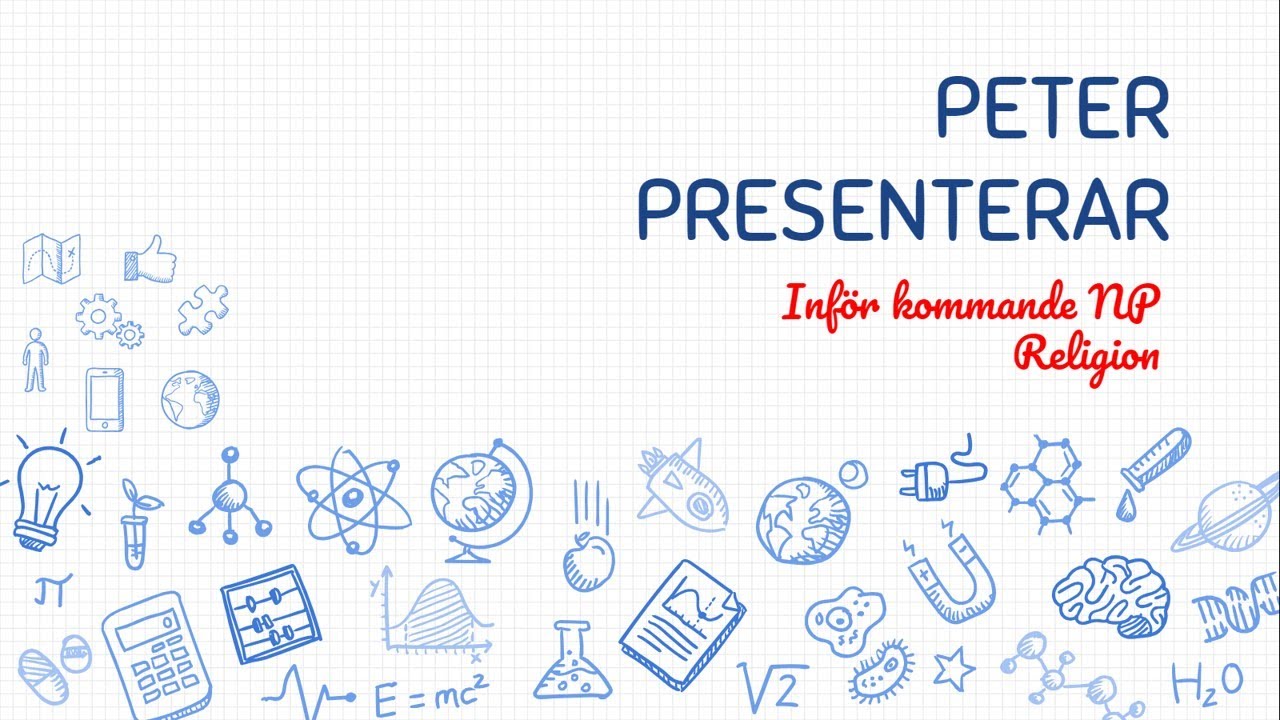 Peter presenterar - NP: Religion