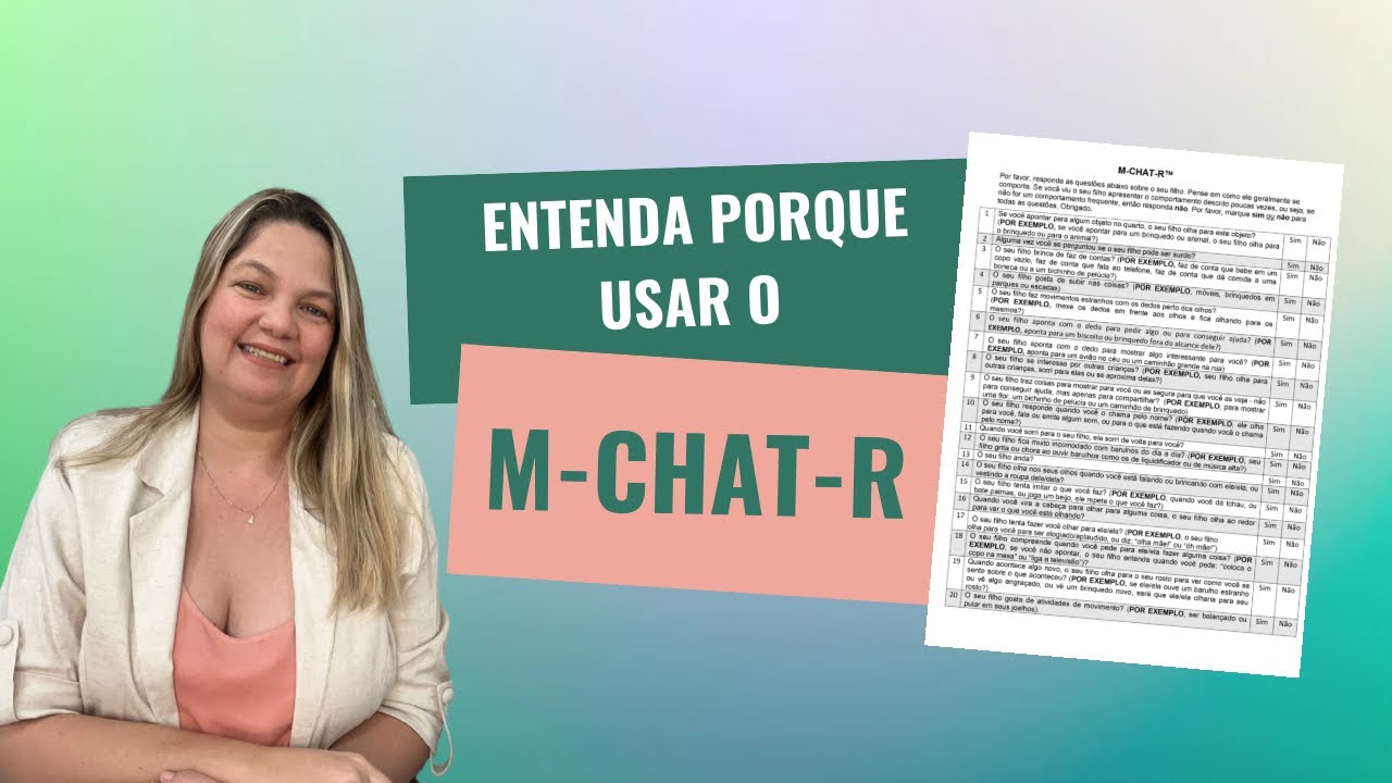 M-CHAT-R. Entenda como usar no rastreio para autismo.
