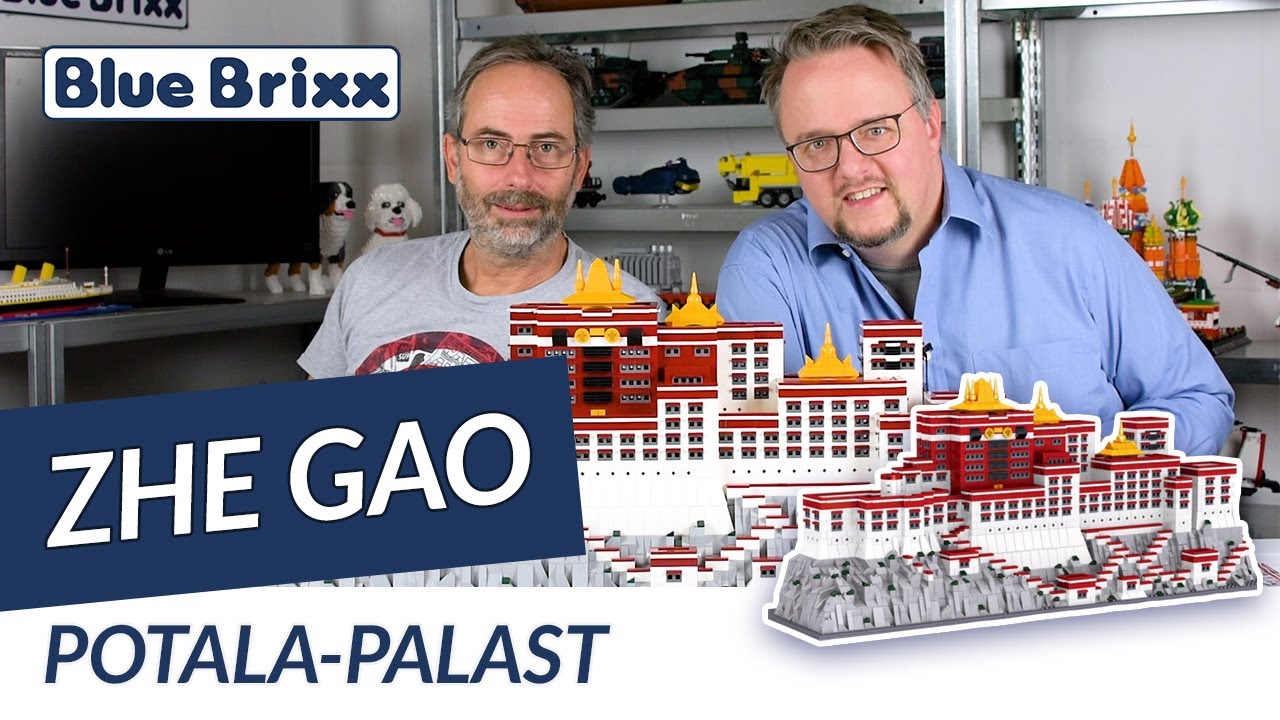 Potala-Palast von Zhe Gao @ BlueBrixx - 3.600 Teile in Tibet!