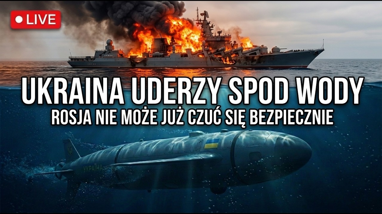 FLOTA CZARNOMORSKA JEST SKAZANA! Ukraina pokazała nową broń podwodną