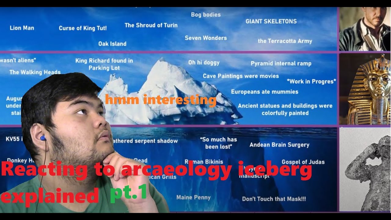 pt.1 reacting to the archeology iceberg by try the explainer