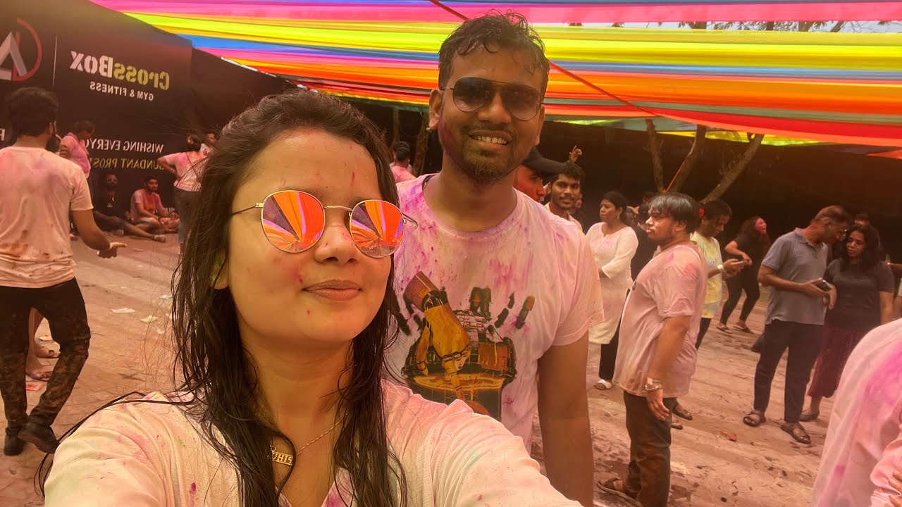 Happy Holi 🌸🌻.   Nerul Gymkhana Holi Party 2024.