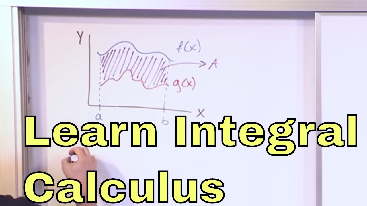 01 - Calculate the Area Between Two Curves, Part 1 (Integral Calculus 1)