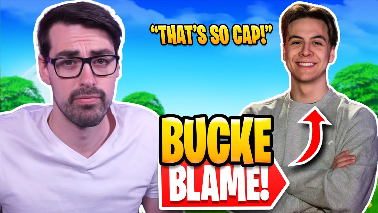 Bucke's reaction when he can't blame anything
