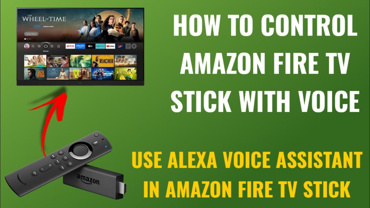 How To Control Amazon Fire Tv Stick With Voice | How To Use Alexa In Amazon Fire Tv Stick | English