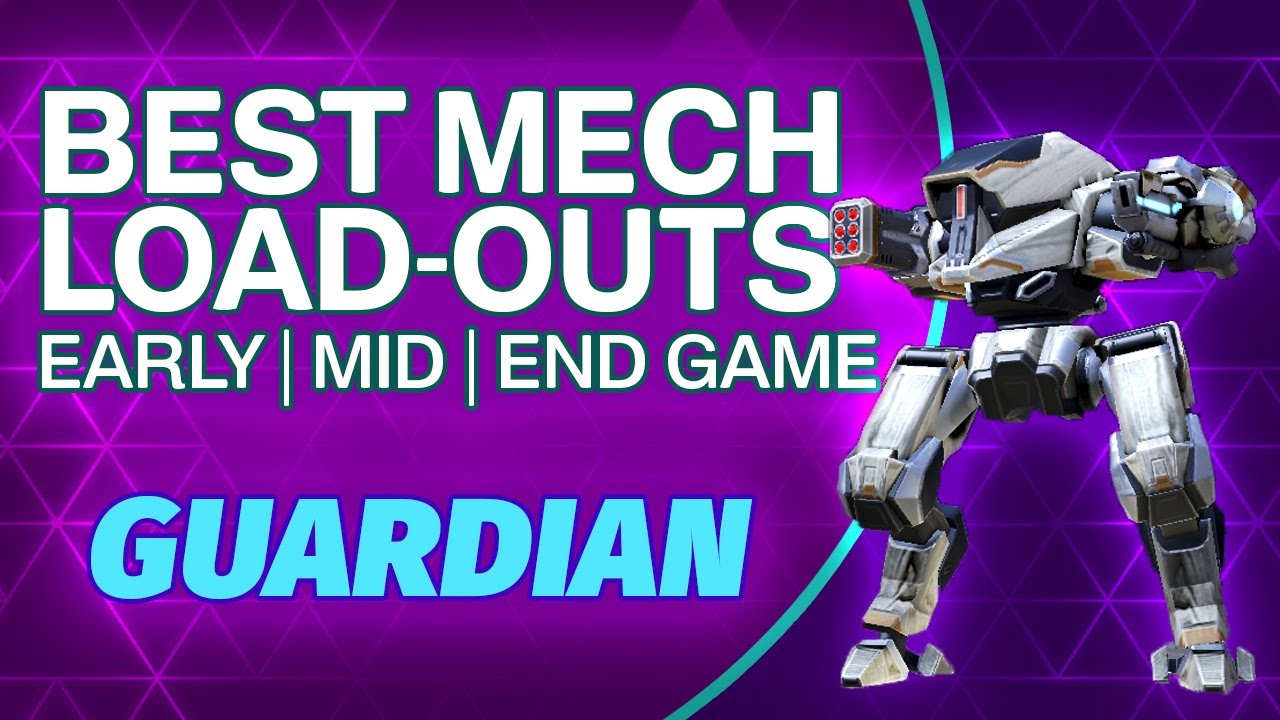 Best Mech Load-outs - Guardian | Best Weapons for Guardian Guide | Mech Arena