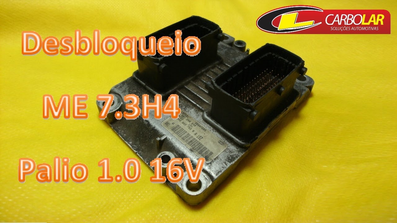 DESBLOQUEIO DE CENTRAL - Palio 1.0 16V 2001 - ME 7.3H4