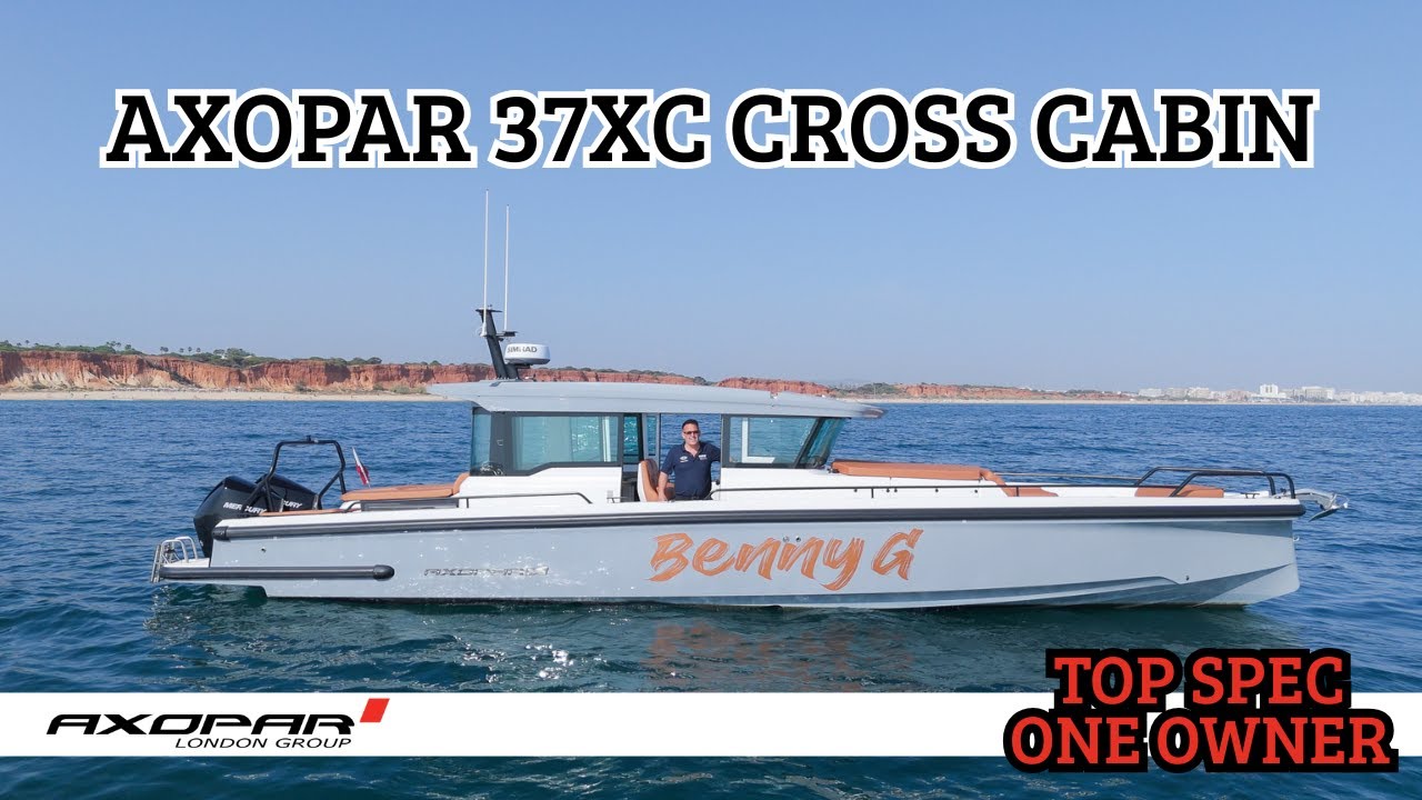 This Axopar 37 XC Is Practically Brand New | Top Spec, One Owner, For Sale Now!