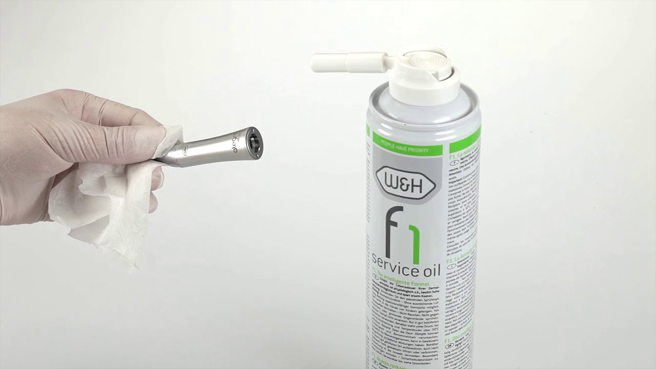 W&H Alegra - Oil service of contra-angle  handpiece