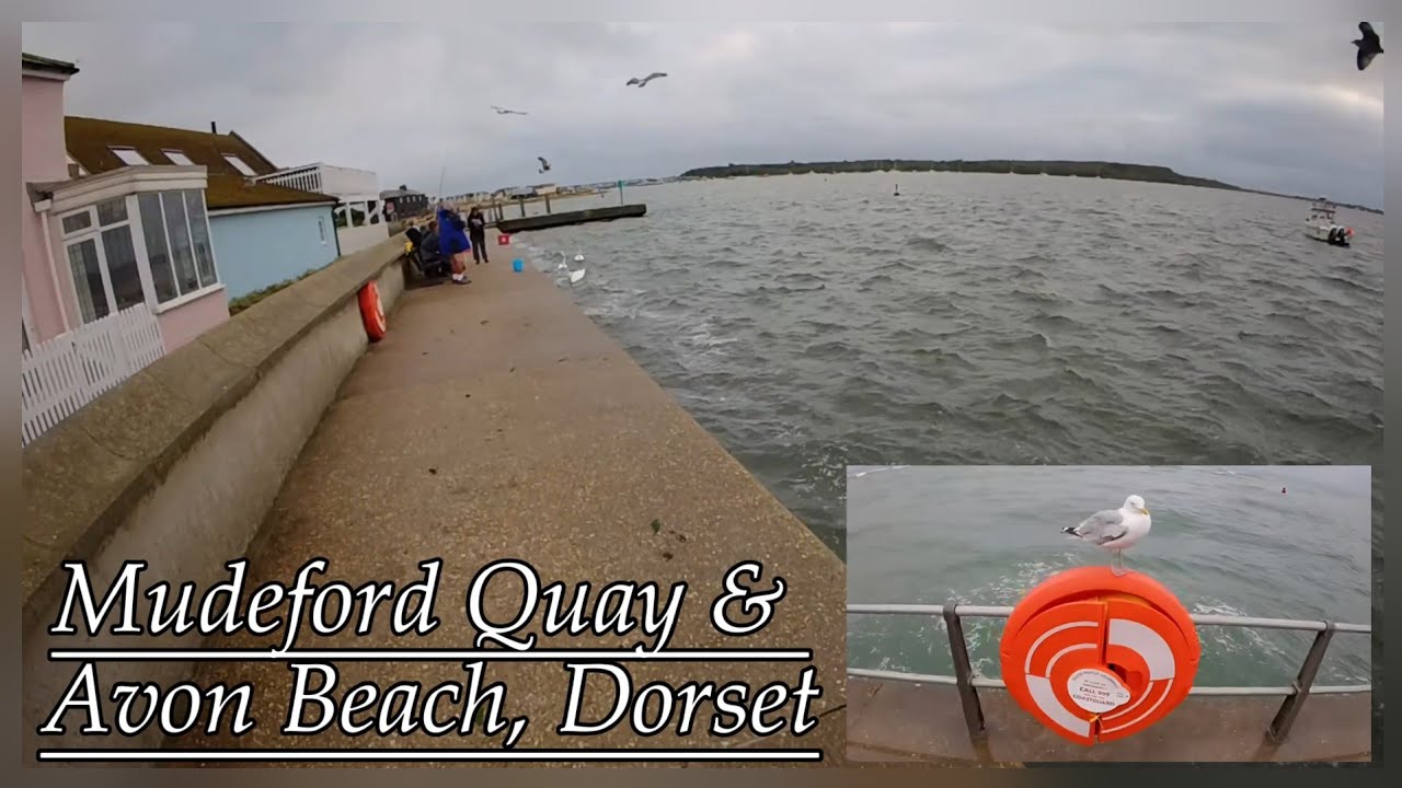 Mudeford Quay To Avon Beach, Christchurch, Dorset - Relaxing Scenic Tour - 4KHD
