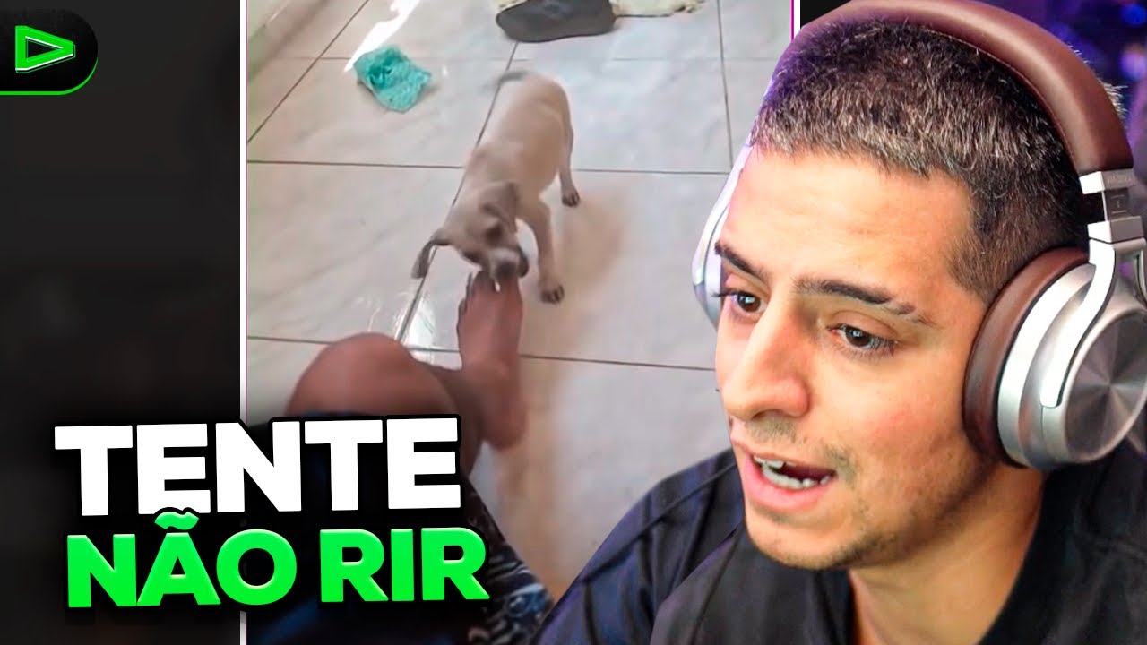 LOUD CORINGA REAGINDO AOS MELHORES TIKTOK DE COMÉDIA! TENTE NÃO RIR