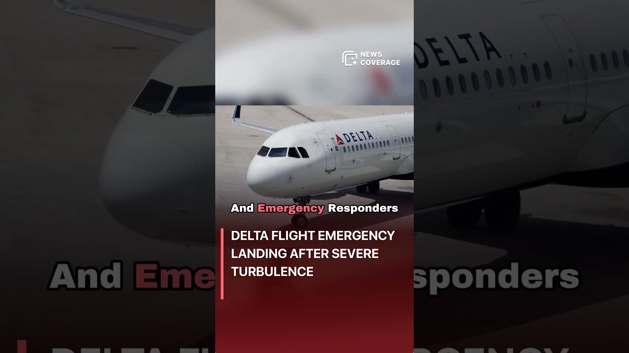 Breaking News: Delta Flight Emergency Landing After Severe Turbulence #crime #law #crisis