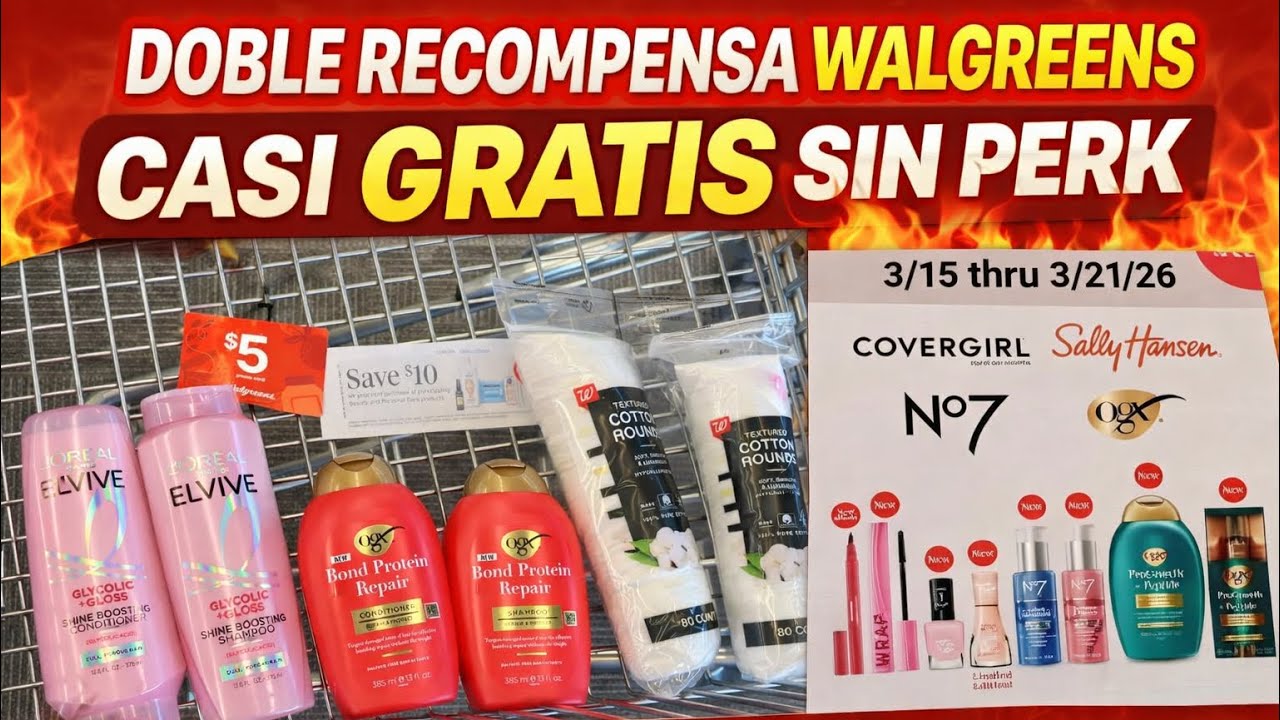 Walgreens 🥳Doble recompensa 🥳por centavos
