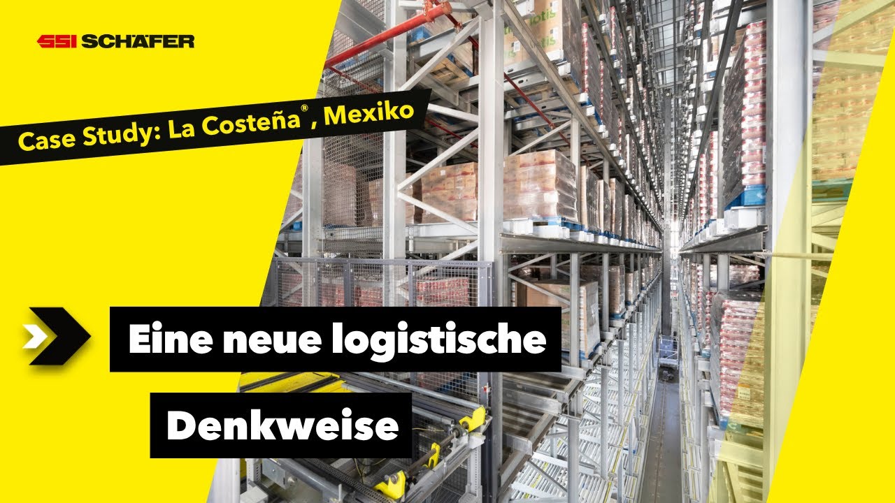 La Costeña® & SSI SCHÄFER: Intelligentes Automatiklager für die Lebensmittelindustrie in Mexiko