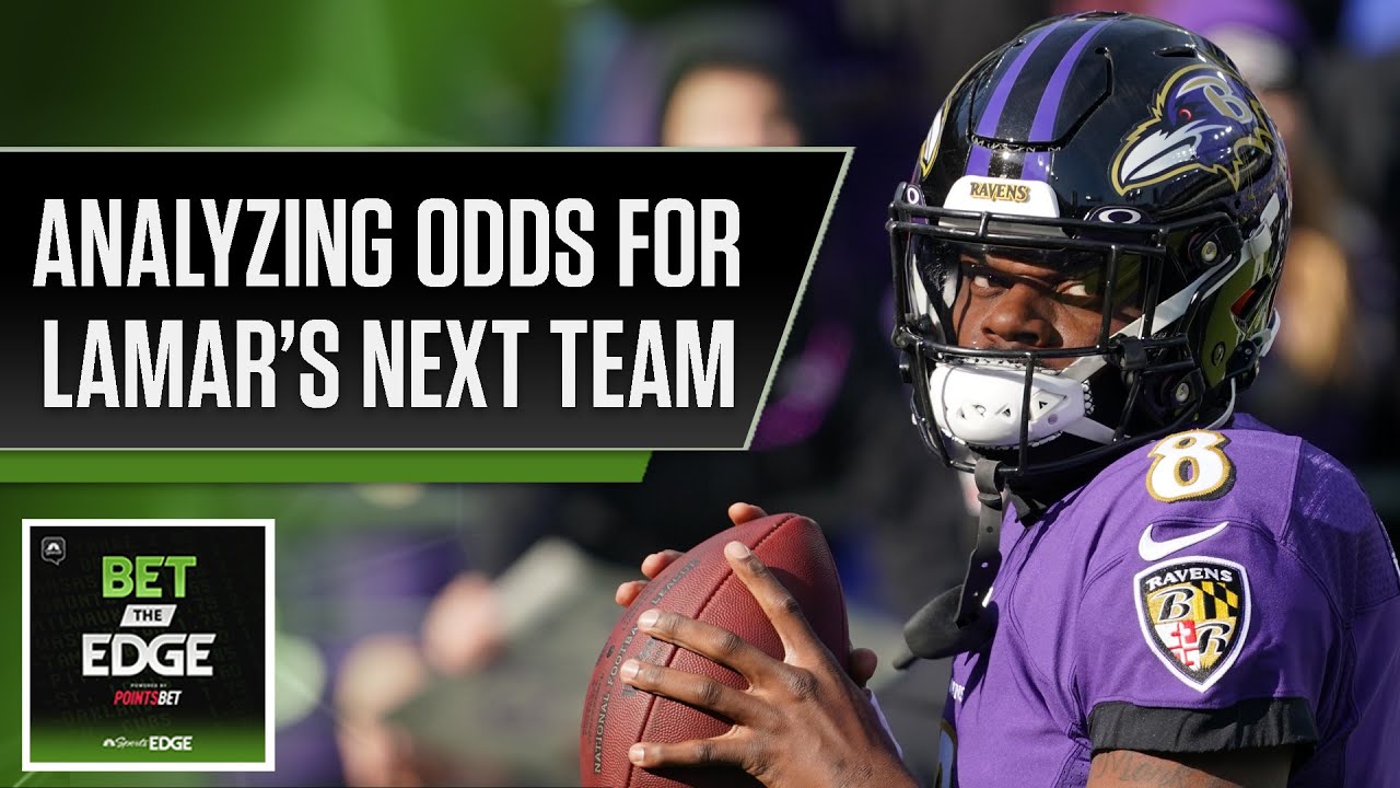 Betting favorite to trade for Lamar Jackson? + NFL division futures | Bet the Edge (3/28/23)