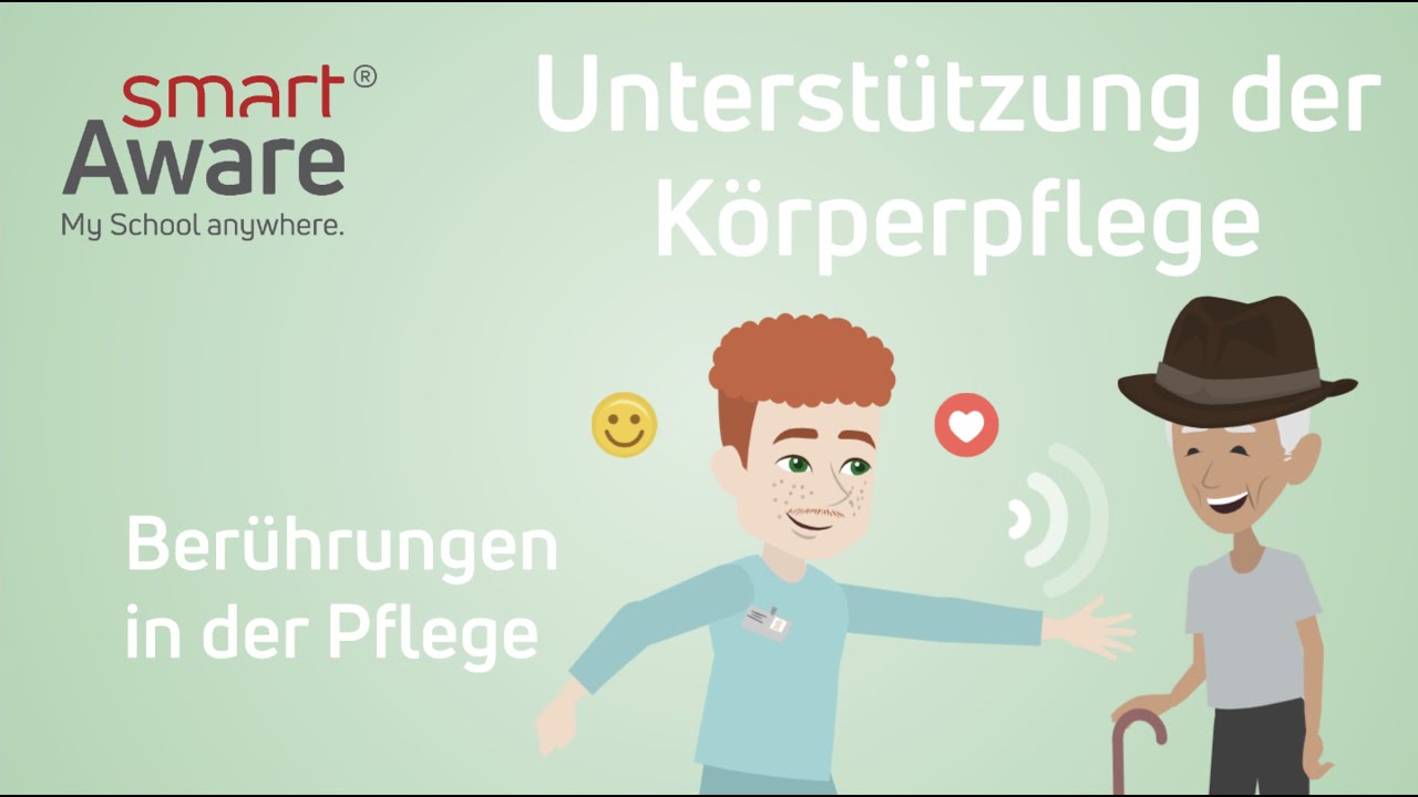 Unterst&uuml;tzung der K&ouml;rperpflege I Fachfortbildung in der Pflege | smartAware