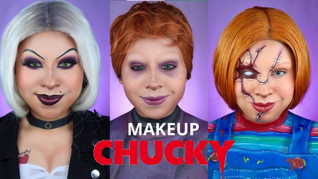 Todos los personajes de CHUCKY || MAKEUP || COSPLAY ✨