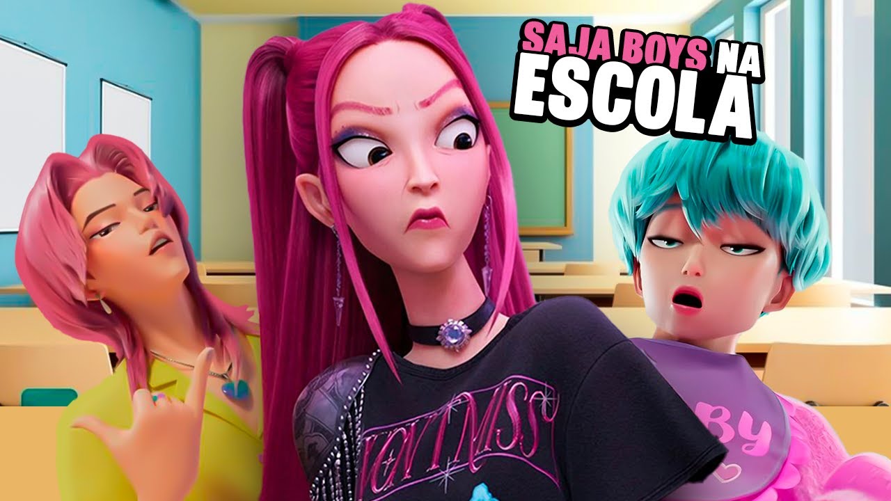 Se as Guerreiras do KPOP fossem para ESCOLA… - Mana Mochi