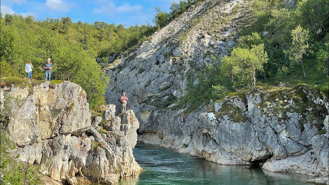 Silfar Canyon , Børselv i Porsanger