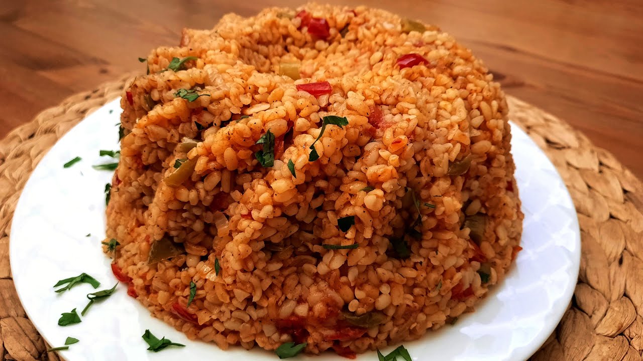 Рецепт булгурского плова по-турецки (плов с овощами)