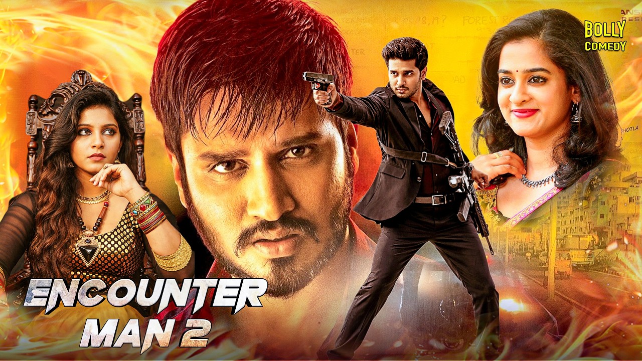 Encounter Man 2 | Hindi Dubbed Movies | Nikhil Siddhartha | Nanditha Raj | Suman|Hindi Action Movies