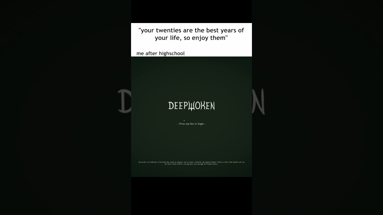 its over for me #deepwokenroblox #deepwokenlayer2 #roblox