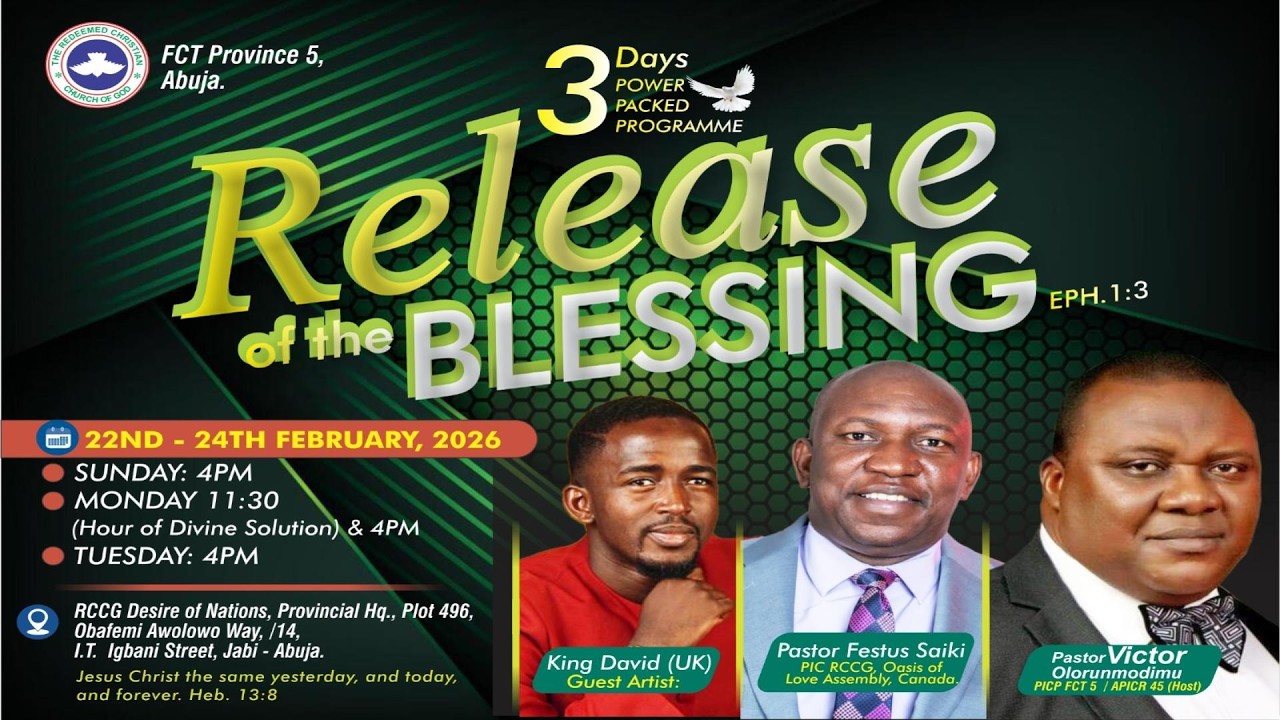 3 DAYS POWER PACKED PROGRAMME || DAY 2 || RELEASE OF THE BLESSING || 23/02/2026